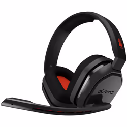 ASTRO Gaming A10, Avec fil, Jouer, 20 - 20000 Hz, 757,5 g, Casque, Gris, Rouge