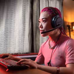 ASTRO Gaming A10 Gris, Rouge