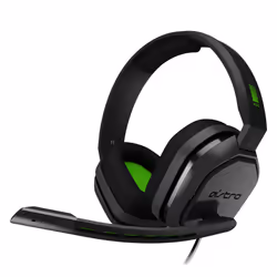 ASTRO Gaming A10, Avec fil, Jouer, 20 - 20000 Hz, 757,5 g, Casque, Gris, Vert