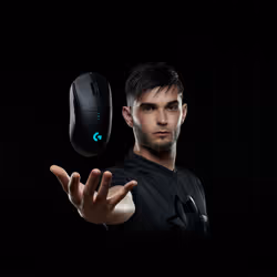 Logitech G Pro Wireless souris Ambidextre RF sans fil Optique 25600 DPI - Vue supplémentaire 2