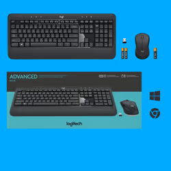 Logitech Advanced MK540 clavier Souris incluse USB QWERTZ Suisse Noir, Blanc - Vue supplémentaire 10