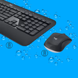 Logitech Advanced MK540 clavier Souris incluse USB QWERTZ Suisse Noir, Blanc - Vue supplémentaire 4