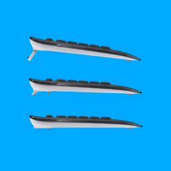 Logitech Advanced MK540 clavier Souris incluse USB QWERTZ Suisse Noir, Blanc - Vue supplémentaire 5
