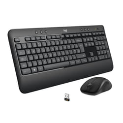 Logitech Advanced MK540 clavier Souris incluse USB QWERTY US International Noir, Blanc