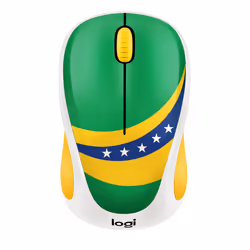 Logitech Wireless Mouse M235, Ambidextre, Optique, RF sans fil, 1000 DPI, Multicolore