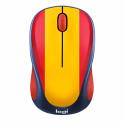 Logitech M235, Ambidextre, Optique, RF sans fil, 1000 DPI, Multicolore