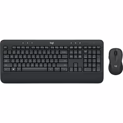 Logitech Advanced MK545, Taille réelle (100 %), RF sans fil, QWERTY, Noir, Souris incluse