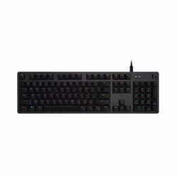 Logitech G G512 Carbon RGB Mechanical Gaming Keyboard, GX Blue (Clicky), Taille réelle (100 %), USB, Clavier à membrane, AZER ...