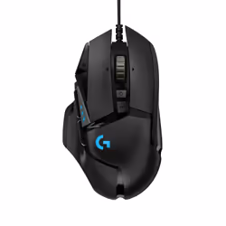 Logitech G G502 HERO Ratón para gaming de alto rendimiento, Droitier, Optique, USB Type-A, 25600 DPI, 1 ms, Noir