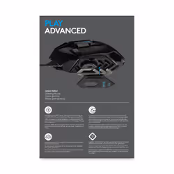 Logitech G502 HERO Souris Gaming Filaire 25600 DPI Noir Droitier - Vue supplémentaire 12