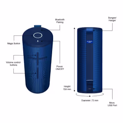 Ultimate Ears Boom 3 Enceinte portable stéréo Bleu - Vue supplémentaire 16