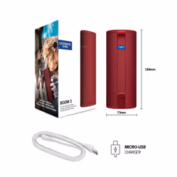 Ultimate Ears Boom 3 Enceinte portable stéréo Rouge - Vue supplémentaire 13