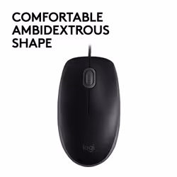 Logitech B110 Silent souris Ambidextre USB Type-A Optique 1000 DPI - Vue supplémentaire 4