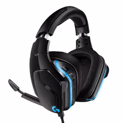 Logitech G G635 Casque gaming LIGHTSYNC avec son surround 7.1, Avec fil, Jouer, 20 - 20000 Hz, 344 g, Casque, Noir, Bleu