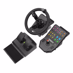 Logitech G Heavy Equipment Bundle Noir USB 2.0 Volant + pédales Analogique/Numérique PC