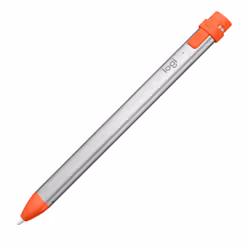 Logitech Crayon, Tablette, Apple, Orange, Argent, iPad 6th, Orange, Intégré