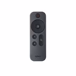 Logitech Rally, Webcam, RF sans fil, Appuyez sur les boutons, Gris