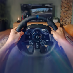 Logitech G G923 Noir USB 2.0 Volant + pédales Analogique/Numérique PC, PlayStation 4, PlayStation 5 - Vue supplémentaire 2
