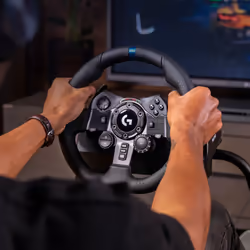 Logitech G G923 Noir USB 2.0 Volant + pédales Analogique/Numérique PC, PlayStation 4, PlayStation 5 - Vue supplémentaire 4