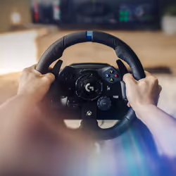 Logitech G G923 Noir USB 2.0 Volant + pédales Analogique/Numérique PC, Xbox One, Xbox Series S, Xbox Series X