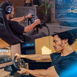 Logitech G G923 Noir USB 2.0 Volant + pédales Analogique/Numérique PC, Xbox One, Xbox Series S, Xbox Series X - Vue supplémentaire 4