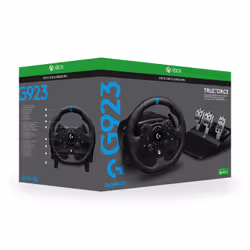 Logitech G G923 Noir USB 2.0 Volant + pédales Analogique/Numérique PC, Xbox One, Xbox Series S, Xbox Series X - Vue supplémentaire 12