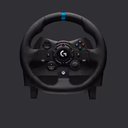 Logitech G G923 Noir USB 2.0 Volant + pédales Analogique/Numérique PC, Xbox One, Xbox Series S, Xbox Series X - Vue supplémentaire 6