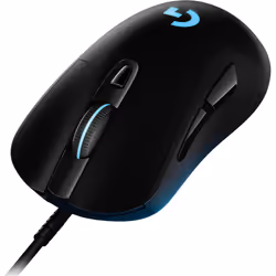 Logitech G G403, Droitier, Optique, USB Type-A, 25600 DPI, 1 ms, Noir