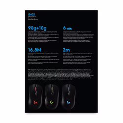 Logitech G G403 Ratón HERO para gaming - Vue supplémentaire 16