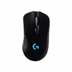 Logitech G G703 Lightspeed, Droitier, Optique, RF sans fil, 25600 DPI, 1 ms, Noir
