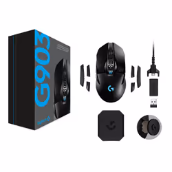 Logitech G G903 Lightspeed souris Ambidextre RF sans fil Optique 25600 DPI - Vue supplémentaire 8