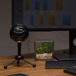 Blue Microphones Snowball Noir Microphone de table