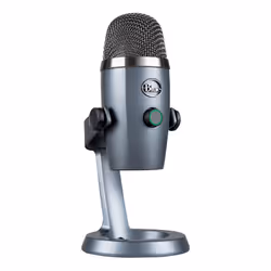 Blue Microphones Yeti Nano, Microphone de table, 20 - 20000 Hz, 0,5%, 24 bit, 48 kHz, 4,5 mV/Pa