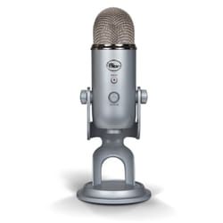Blue Microphones Yeti Argent Microphone de table