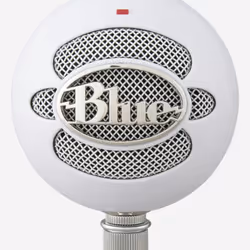 Blue Microphones Snowball Blanc Microphone de table