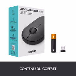 Logitech Souris sans fil Pebble M350 - Vue supplémentaire 9
