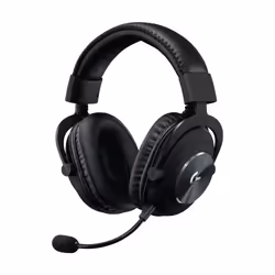 Logitech G Pro X wired gaming, Avec fil, Jouer, 20 - 20000 Hz, 320 g, Casque, Noir
