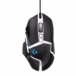 Logitech G G502 Se Hero, Droitier, Optique, USB Type-A, 25600 DPI, 1 ms, Noir, Blanc