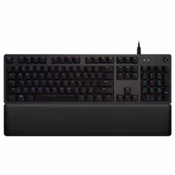 Logitech G G513 CARBON LIGHTSYNC RGB Mechanical Gaming Keyboard, GX Brown clavier USB QWERTY Espagnole Charbon