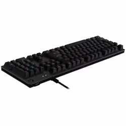 Logitech G G513 CARBON LIGHTSYNC RGB Mechanical Gaming Keyboard, GX Brown clavier USB QWERTY Espagnole Charbon