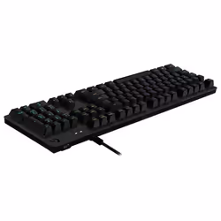 Logitech G G512 CARBON LIGHTSYNC RGB Mechanical Gaming Keyboard with GX Brown switches clavier USB QWERTY Espagnole Charbon