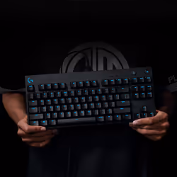 Logitech G Pro clavier USB QWERTZ Allemand Noir - Vue supplémentaire 4