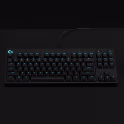 Logitech G Pro Gaming clavier USB QWERTY Anglais Noir