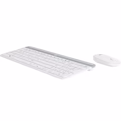Logitech MK470 clavier Souris incluse RF sans fil QWERTZ Allemand Blanc