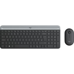 Logitech MK470 clavier Souris incluse RF sans fil AZERTY Français Graphite