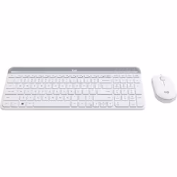 Logitech MK470 clavier Souris incluse RF sans fil AZERTY Français Blanc