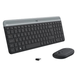 Logitech MK470 clavier Souris incluse RF sans fil QWERTZ Suisse Graphite