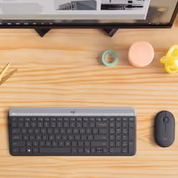 Logitech MK470 clavier Souris incluse RF sans fil AZERTY Belge Graphite - Vue supplémentaire 24