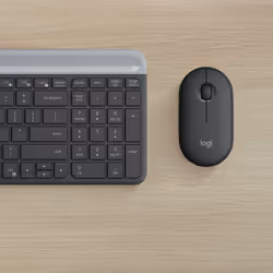 Logitech MK470 clavier Souris incluse RF sans fil AZERTY Belge Graphite - Vue supplémentaire 25