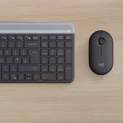 Logitech MK470 clavier Souris incluse RF sans fil AZERTY Belge Graphite - Vue supplémentaire 26